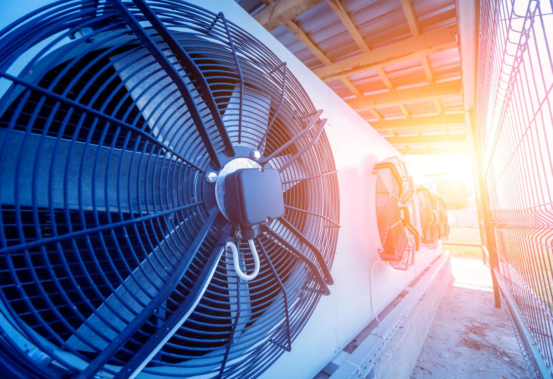 Outdoor HVAC fans